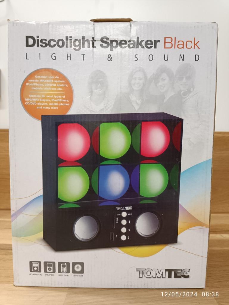 Disco Light Speaker MP3 Leds colour, TV, Hi-fi & Vidéo, TV, Hi-fi & Vidéo Autre, Neuf, Enlèvement