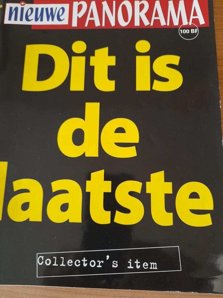 Panorama dit is de laatste, Ophalen