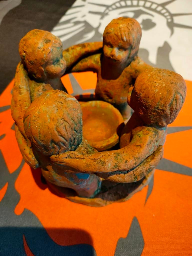 Mexicaanse vriendschaps theelichtje, Antiek en Kunst, Ophalen