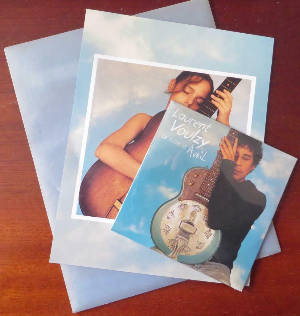LAURENT VOULZY - LA FILLE D'AVRIL - CD PROMO + PLAN MEDIA, Ophalen of Verzenden