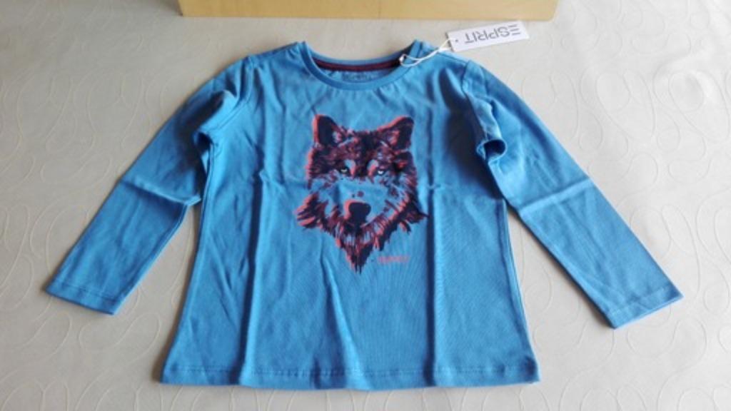 t-shirt wolf, Kinderen en Baby's, Kinderkleding | Overige, Ophalen, Nieuw, Esprit, Jongen