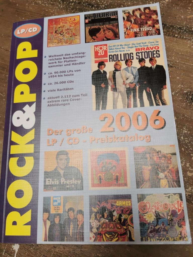 Lp en cd prijs catalogus van 2006, Ophalen