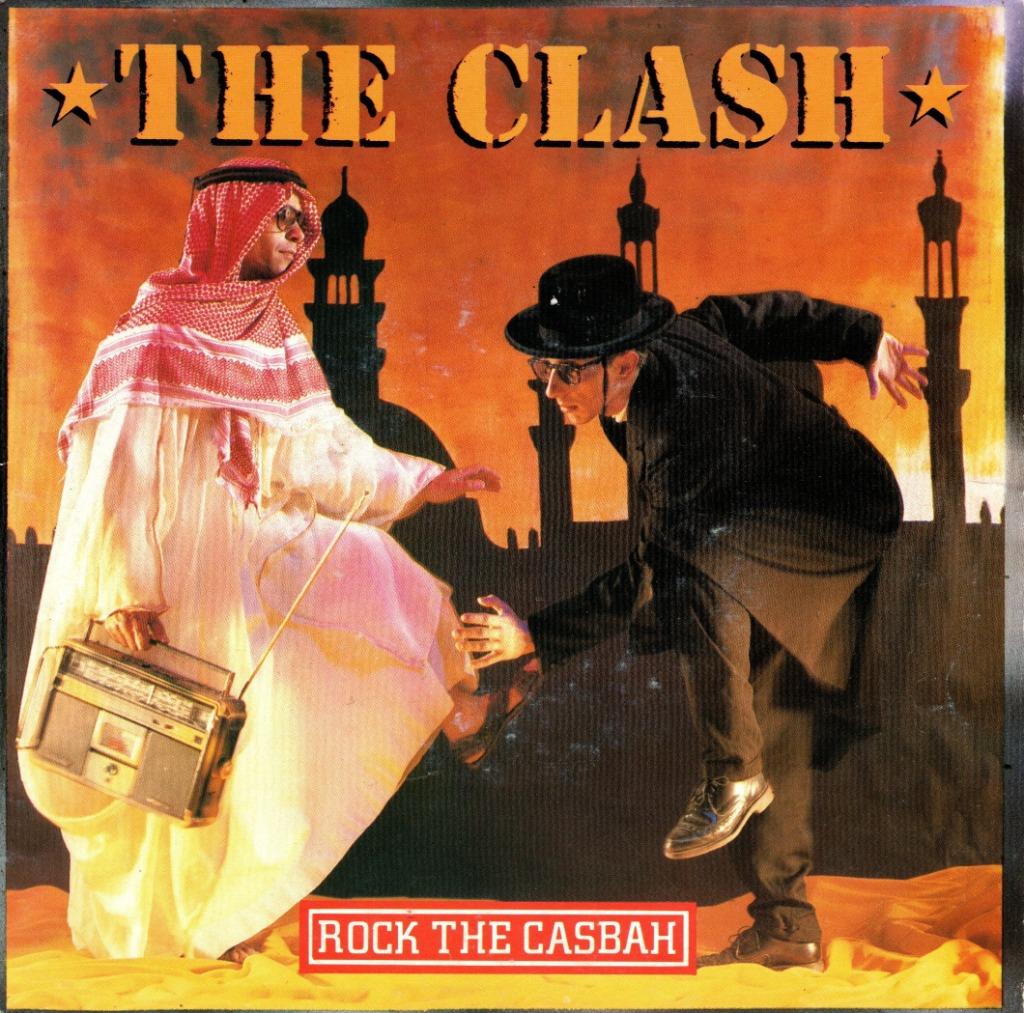 THE CLASH - ROCK THE CASBAH - 7INCH - 1982 - EUROPE -, Cd's en Dvd's, Vinyl | Rock, Gebruikt, Overige formaten, Ophalen of Verzenden