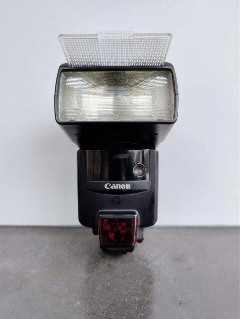 Canon Speedlite 540EZ, Audio, Tv en Foto, Foto | Flitsers, Ophalen, Gebruikt, Canon, Kantelbaar