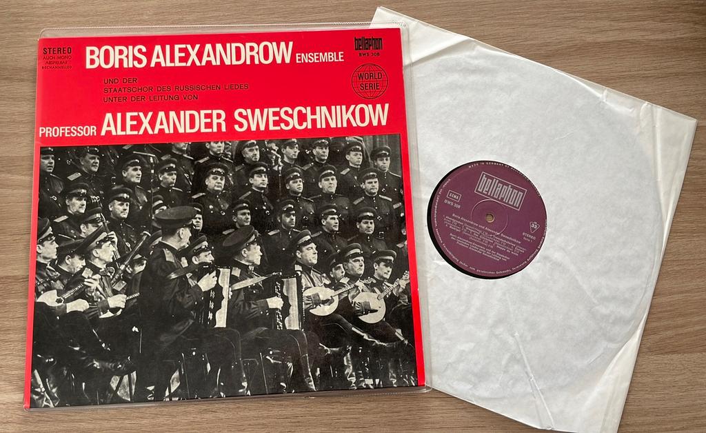 Vinyl: Boris Alexandrow Ensemble, Ophalen of Verzenden