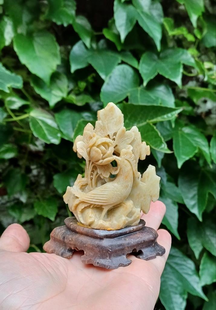 Chinees beeldje speksteen, Ophalen of Verzenden