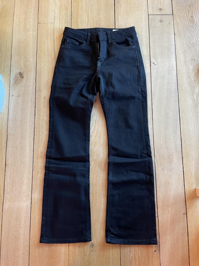 Jeans zwart nieuw W27L30, Zwart, Nieuw, Ophalen of Verzenden, W27 (confectie 34) of kleiner