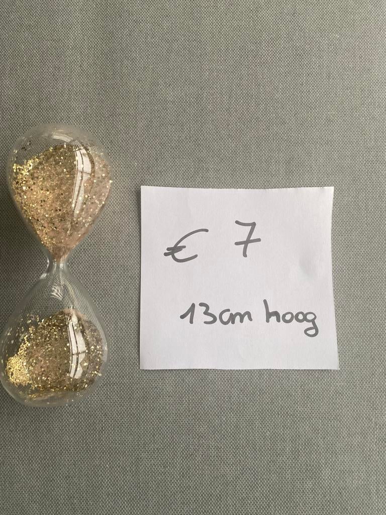 Zandloper, Ophalen, Zo goed als nieuw
