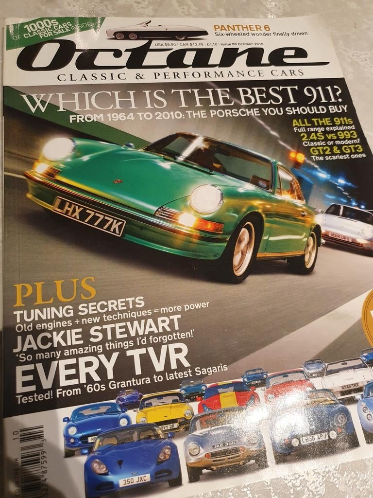 Octane Issue 88, oktober 2010, Ophalen of Verzenden, Gelezen, Porsche