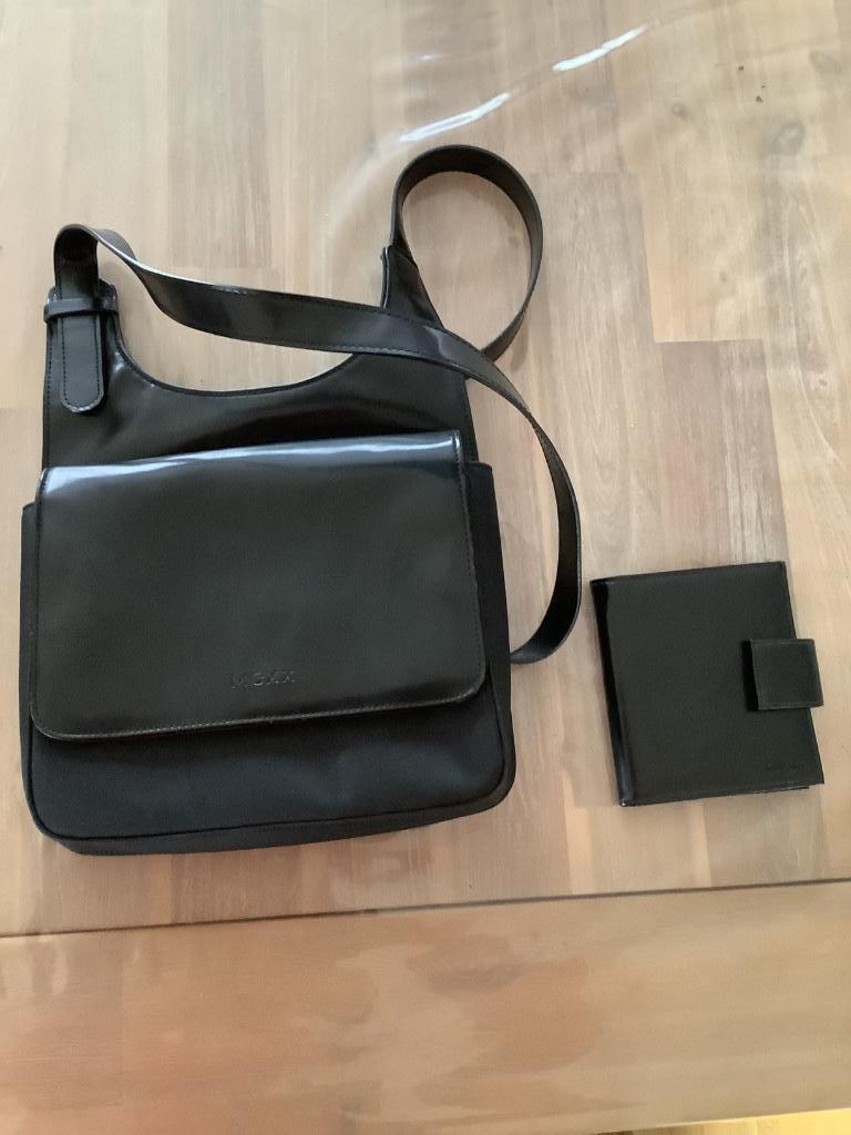 Sac à main et portefeuille Mexx, Enlèvement ou Envoi, Comme neuf, Noir, Sac à main
