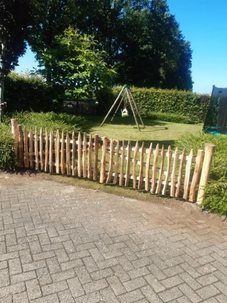 Houten tuinpoort kastanje tuinpoort schapenhek hekwerk, 100 tot 150 cm, 100 tot 150 cm, Nieuw, Ophalen of Verzenden