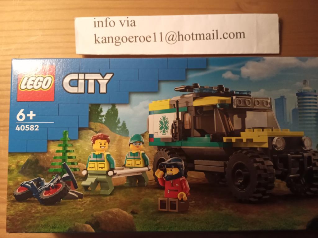 LEGO City 4x4 Off-Road Ambulance Rescue - 40582 - nouveau, Envoi, Neuf, Ensemble complet, Lego