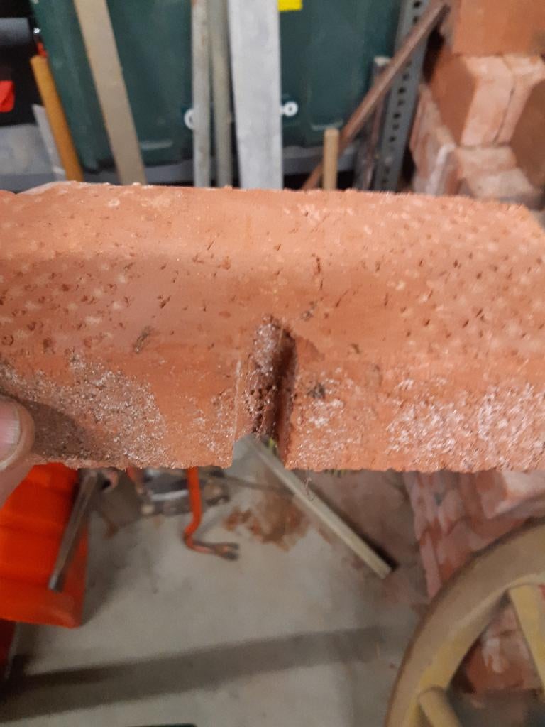 Gevelsteen oud gotische baekel, Doe-het-zelf en Bouw, Ophalen, Nieuw, Bakstenen