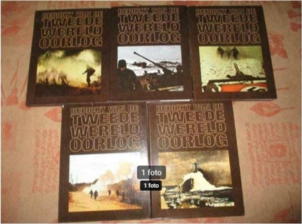 5 Prima Boeken - Bericht van de 2de Wereldoorlog, Ophalen of Verzenden, Tweede Wereldoorlog, Zo goed als nieuw