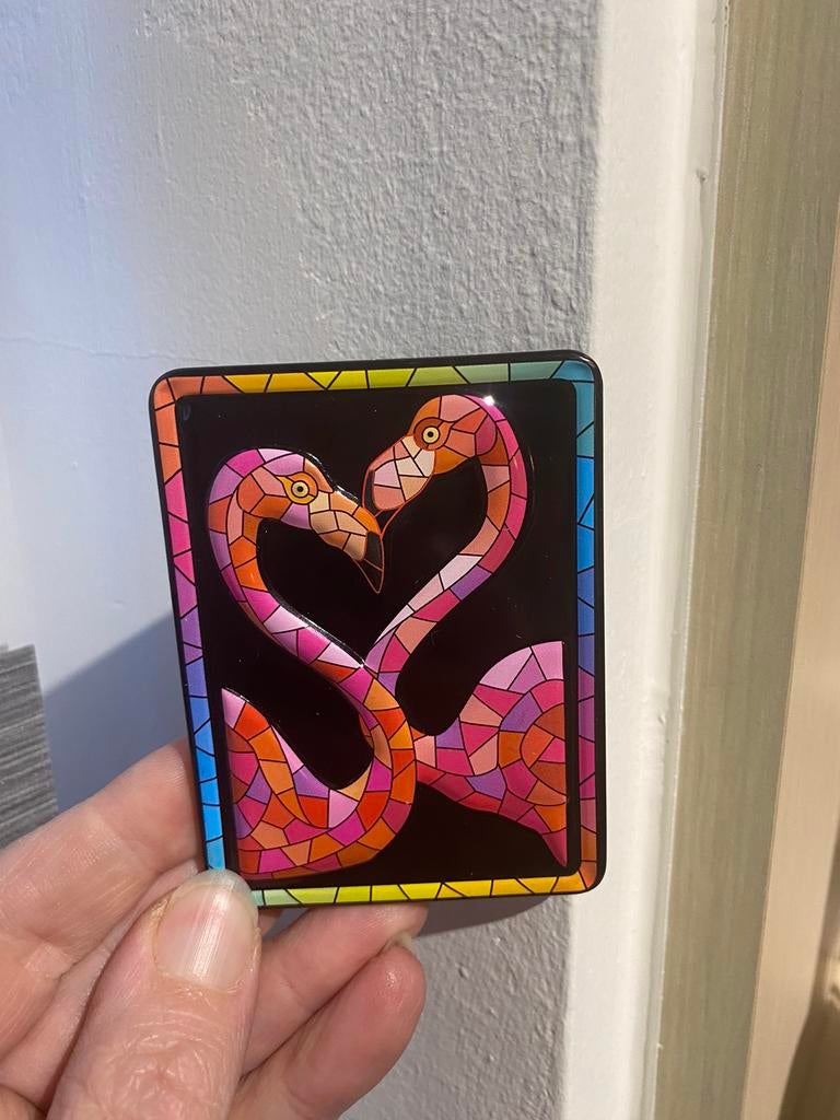 Magneet flamingo, Verzamelen, Ophalen