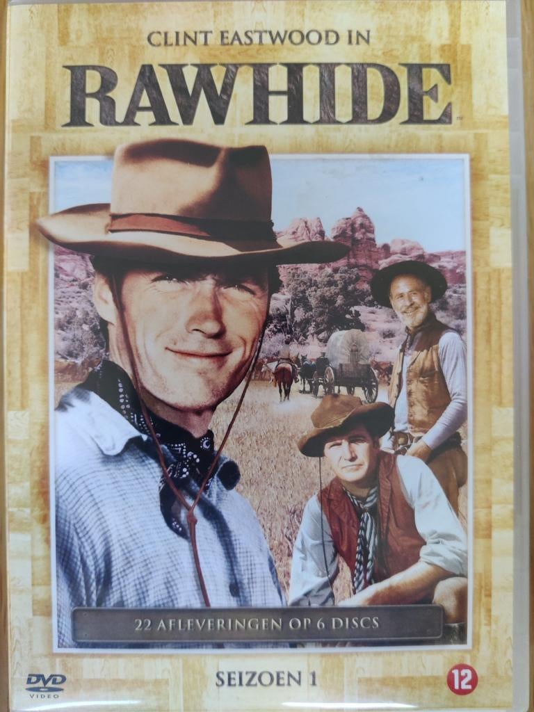 Rawhide Season 1 (1959) (Clint Eastwood) DVD, Ophalen of Verzenden, Zo goed als nieuw