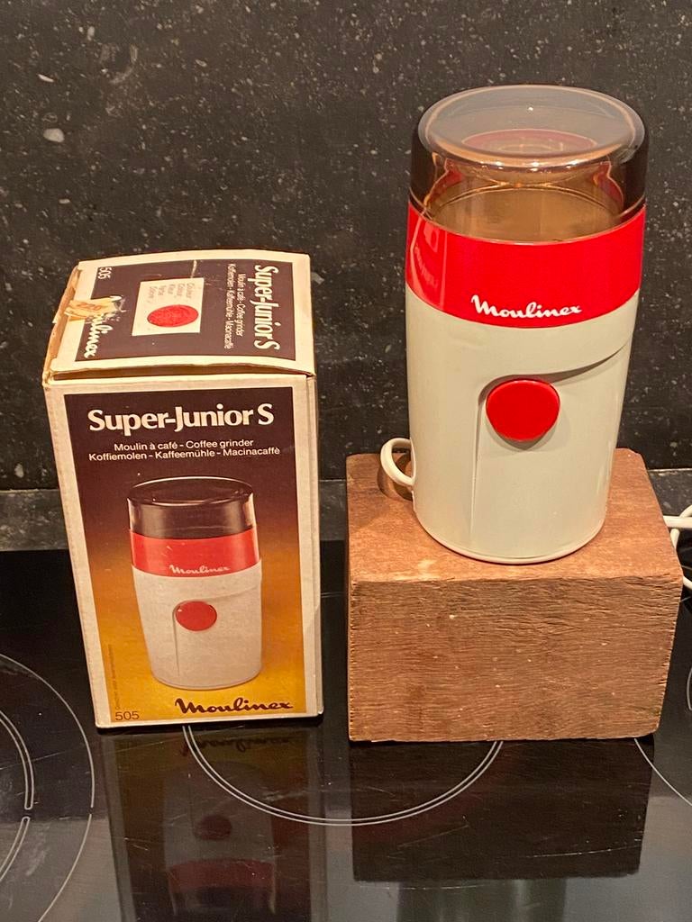 retro MOULINEX 505 super-junior S koffiemolen, Verzamelen, Retro, Witgoed, Ophalen of Verzenden