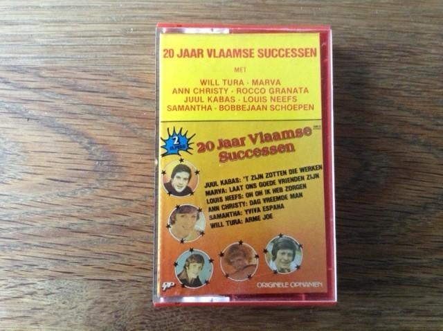 muziekcassette 20 jaar vlaamse successen, CD & DVD, Cassettes audio, Enlèvement ou Envoi, En néerlandais, 1 cassette audio, Originale