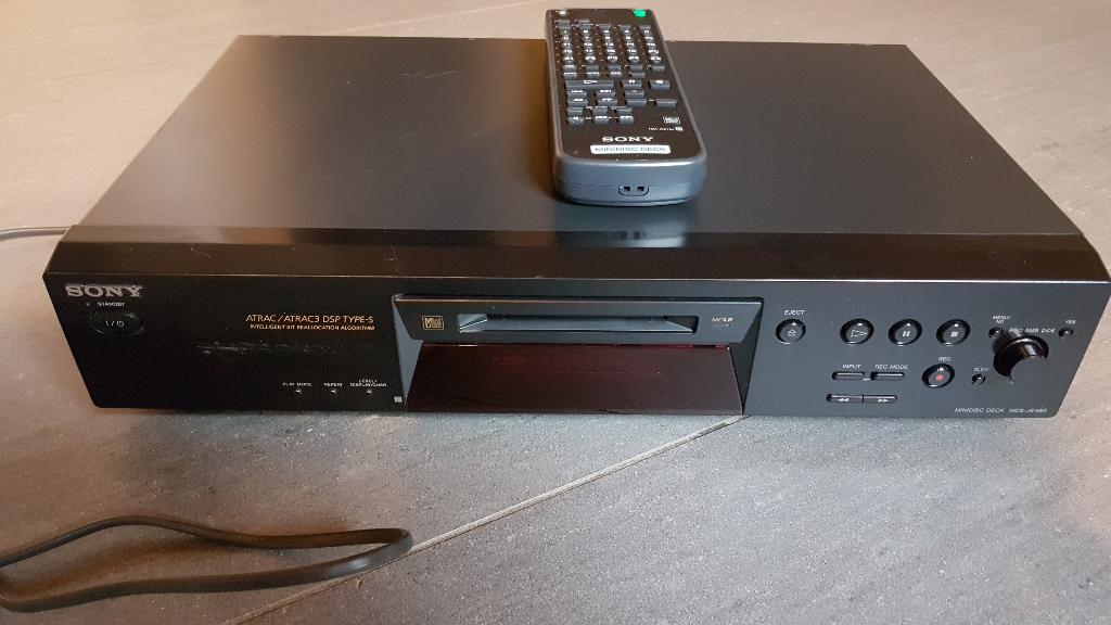 md recorder, Ophalen of Verzenden, Minidisc-recorder