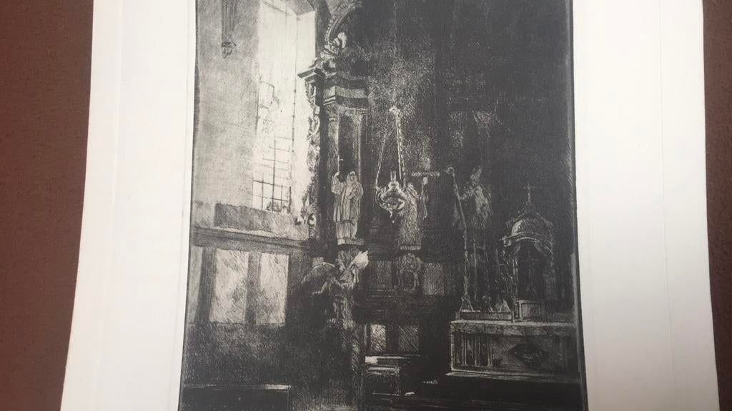 Etsen André Roelant, Ophalen