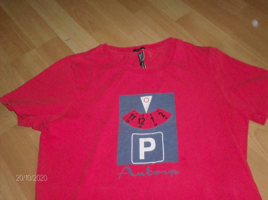 T-SHIRT MERK ANTWERP SLIM FIT – MAAT XS, Rouge, Enlèvement ou Envoi, Porté, Antwrp