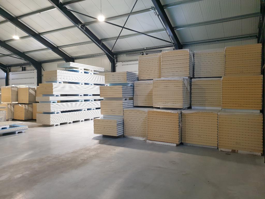 Sandwichpanelen wand 30, 40, 60 & 80 mm dik 7016 en wit, Bricolage & Construction, Plaques & Panneaux, Neuf, Autres matériaux