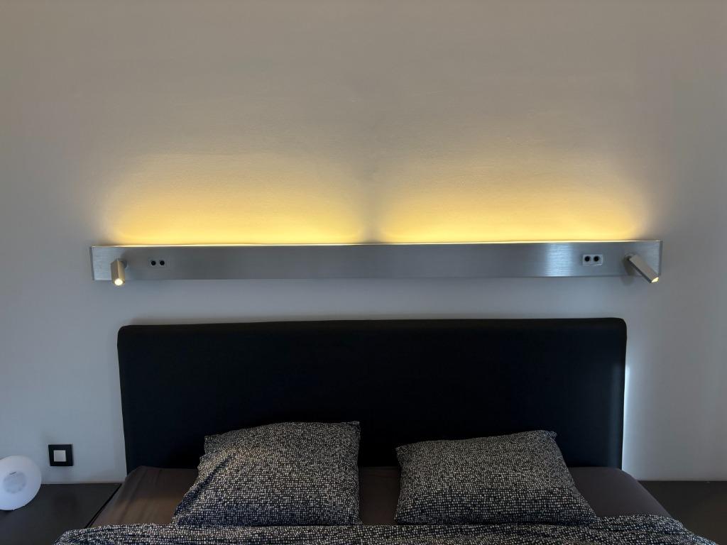 Wandverlichting slaapkamer, Ophalen, Zo goed als nieuw, Metaal, Modern