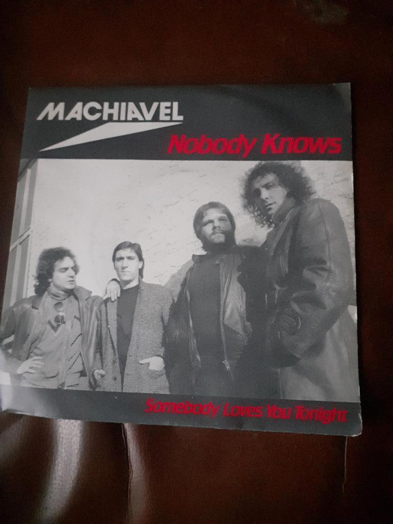 45T Machiavel : Nobody knows (Belpop), Enlèvement ou Envoi