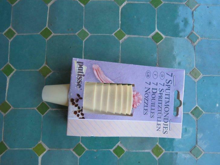 spuitmondjes vlak set van7, Huis en Inrichting, Nieuw