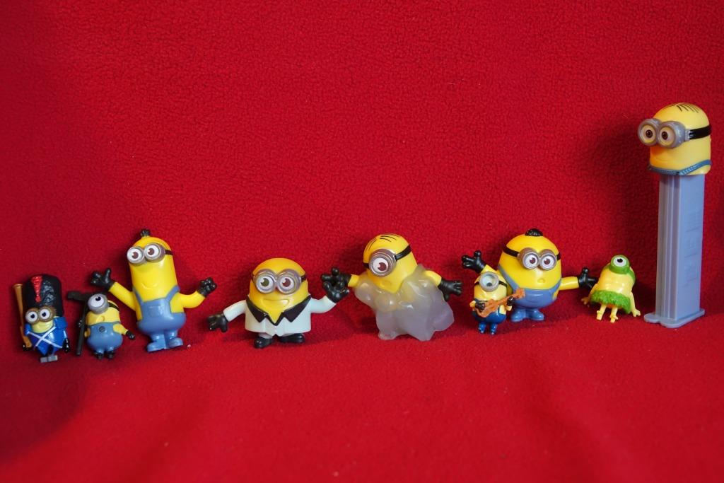 Minion figuurtjes en Minion Pez dispenser, Ophalen of Verzenden, Gebruikt