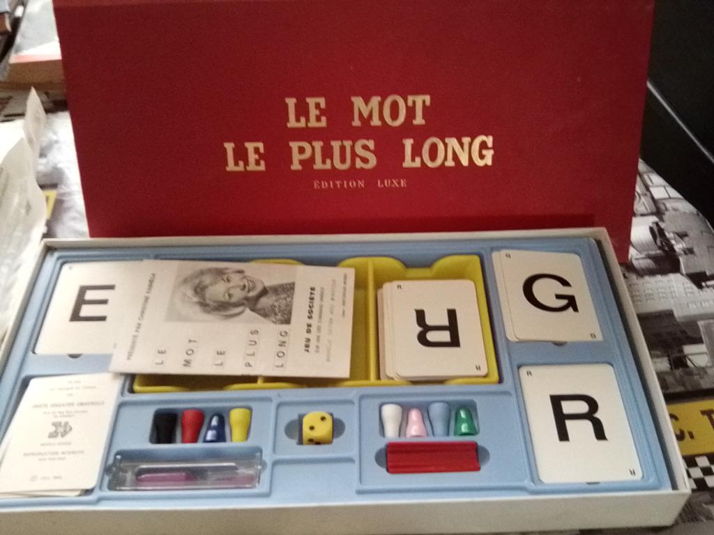 Jeu de société Le mot le plus long, Hobby en Vrije tijd, Gezelschapsspellen | Bordspellen, Gebruikt, Ophalen of Verzenden