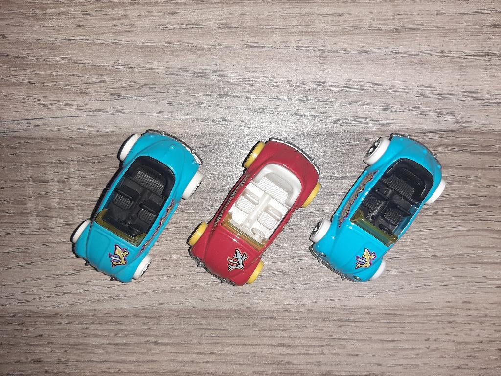 3x Hot Wheels Volkswagen Beetle 1988 (nearly mint), Hobby en Vrije tijd, Ophalen of Verzenden, Zo goed als nieuw, Auto