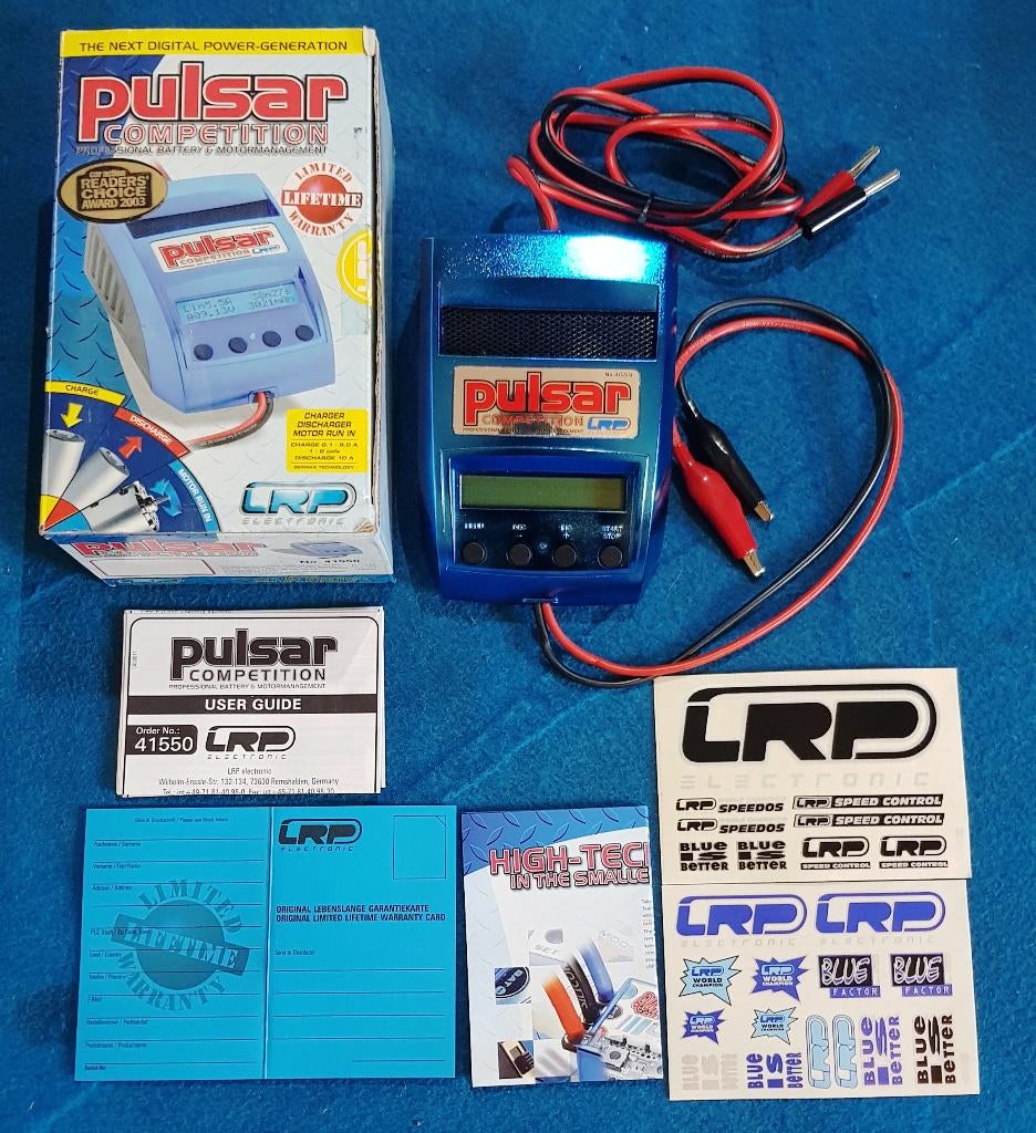 Vintage LRP Pulsar 'Gestion de la batterie et du moteur', Envoi, Comme neuf