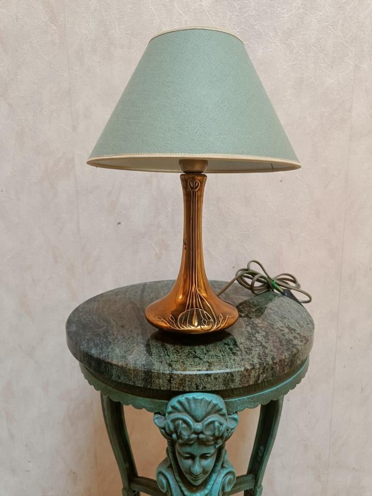 Vintage Deknudt tafellamp jaren 70, Ophalen of Verzenden, Gebruikt