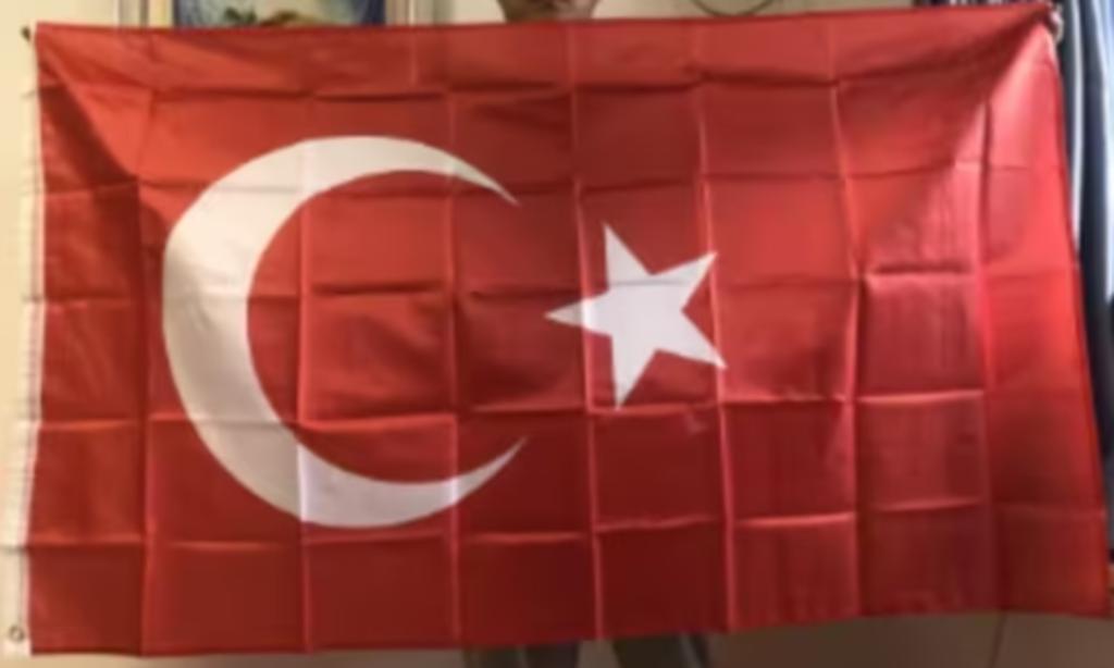 Grote vlag Turkije (150x90cm), Ophalen of Verzenden, Nieuw