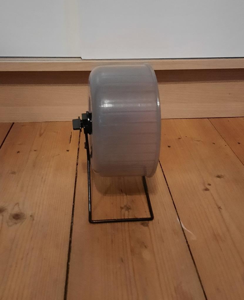 Roue de course debout pour rongeur ou hamster nain, Animaux & Accessoires, Enlèvement ou Envoi, Utilisé, Roue