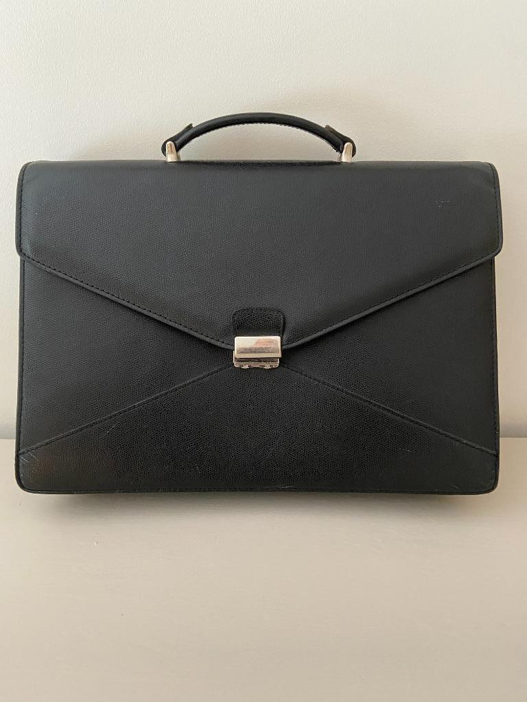 Lancel - mallette en cuir, Cuir, Enlèvement ou Envoi, 30 à 40 cm, 30 à 40 cm