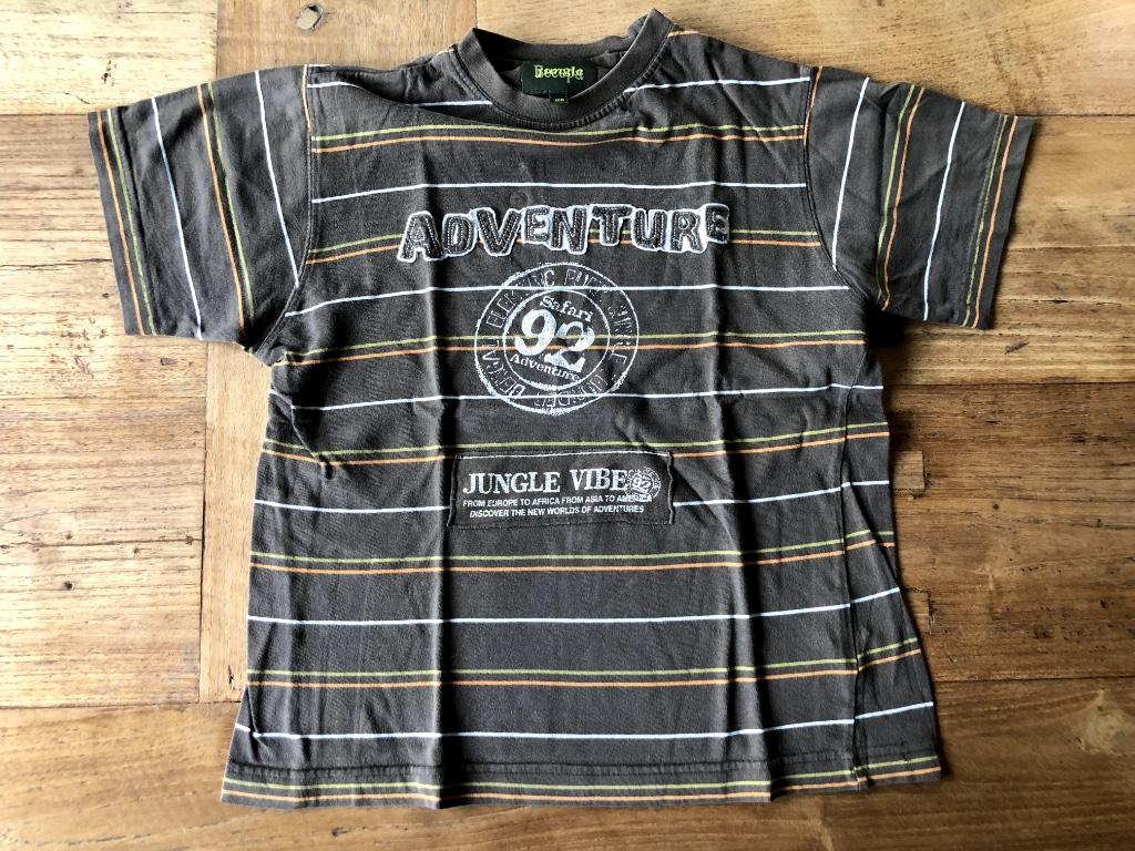 T-Shirt Jongens - 128 - Jungle Vibe, Jungle Vibe, Ophalen of Verzenden, Zo goed als nieuw, Shirt of Longsleeve