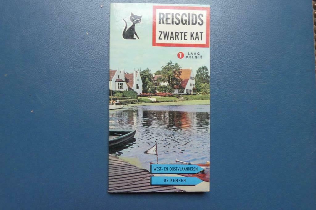 Boek, Reisgids zwarte kat 1 Laag België, Ophalen of Verzenden, Gelezen, Benelux, Reisgids of -boek