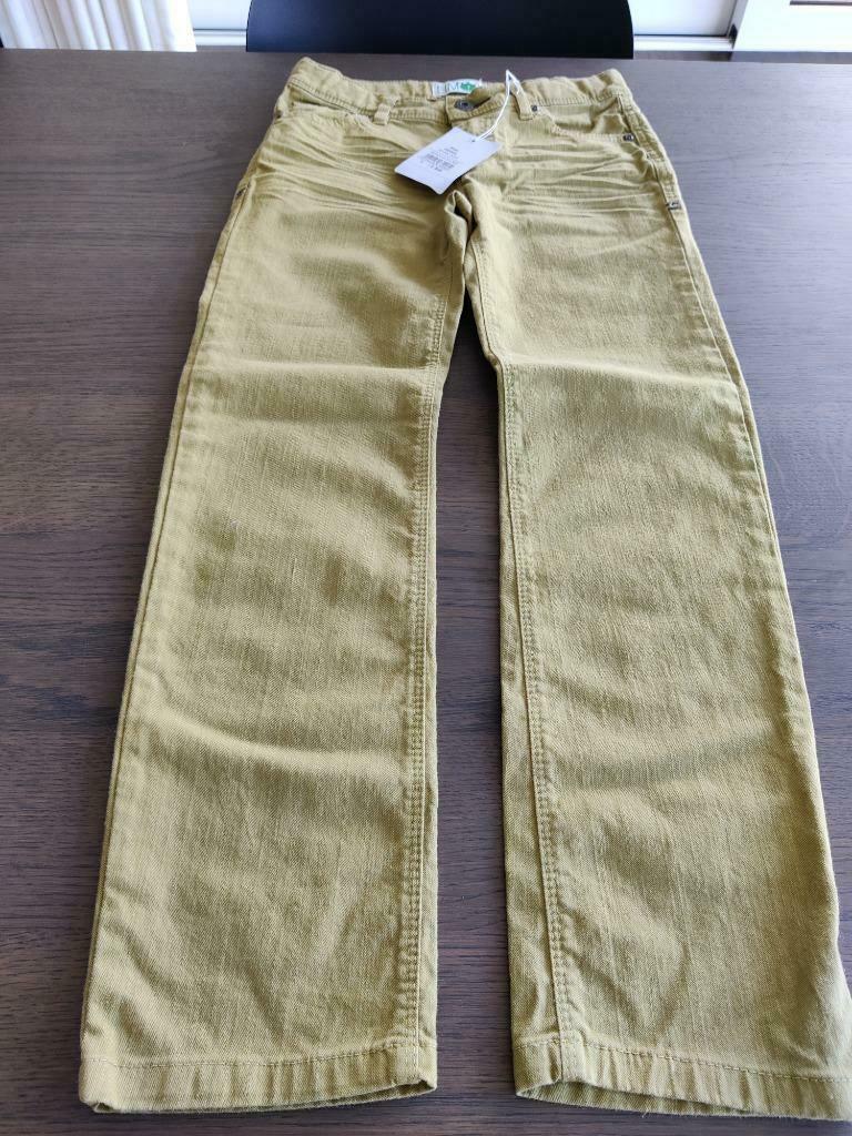Nieuwe broek jongen 8jaar lemon, Garçon, Enlèvement ou Envoi, Lemon, Pantalon