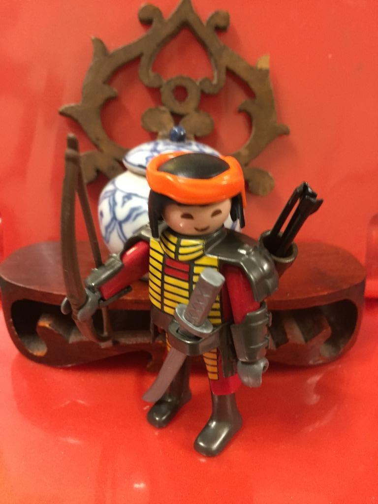 Playmobil Samoerai boogschutter, Ophalen of Verzenden, Zo goed als nieuw