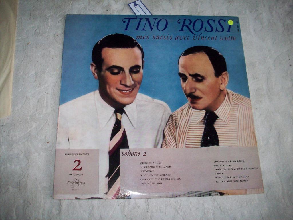 vinyl lp tino rossi, Enlèvement ou Envoi, Comme neuf, 12 pouces