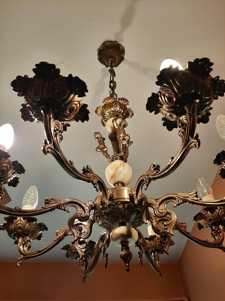 Prachtig oud lustertje, Ophalen