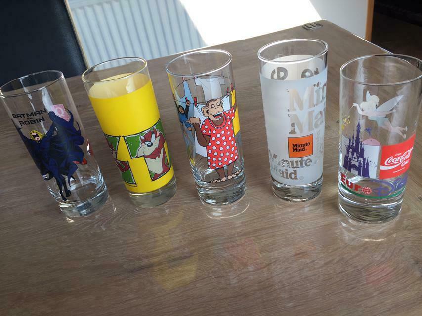Set van 5 "Long drink" glazen, Verzamelen, Zo goed als nieuw
