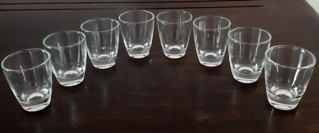 Glazen voor shotjes (8 stuks), Ophalen of Verzenden