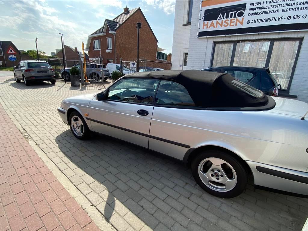 Saab 93 Cabriolet AUT. très bon état 1er. Approuvé rosace F, Autos, Argent ou Gris, Achat, 110 kW, Entreprise