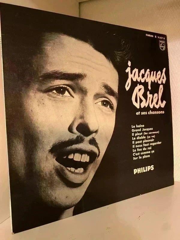 Jacques Brel – Et Ses Chansons - France 1961, Verzenden, Gebruikt