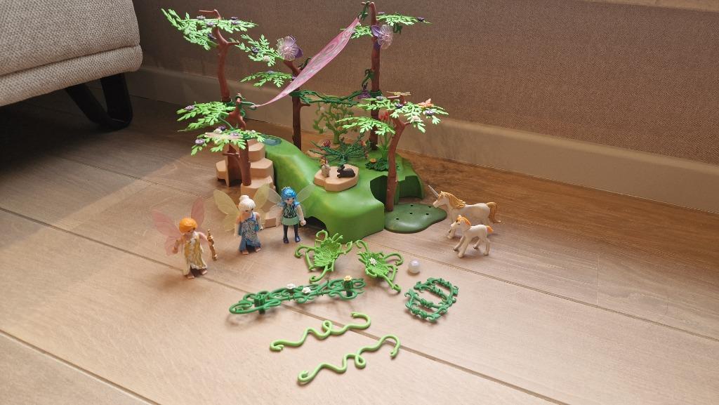 playmobil magisch feeënbos 9132, Kinderen en Baby's, Speelgoed | Playmobil, Gebruikt, Complete set, Ophalen of Verzenden