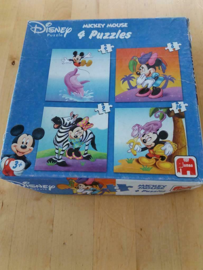 Puzzle Mickey, Hobby & Loisirs créatifs, Enlèvement ou Envoi, Utilisé, Puzzle