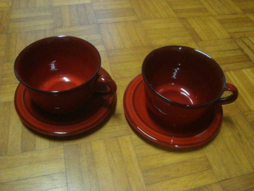 🎁 2 Tasses décoratives bols à soupes et une tasse Léonidas, Verzenden, Gebruikt